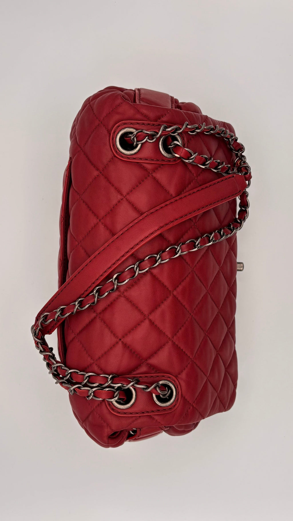 Bordeaux Chanel Classic Flap Bubble