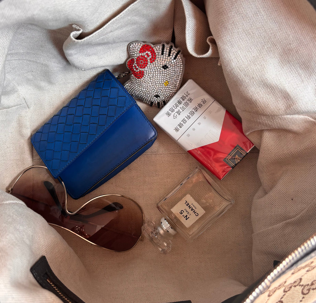 blauer Bottega Coinholder