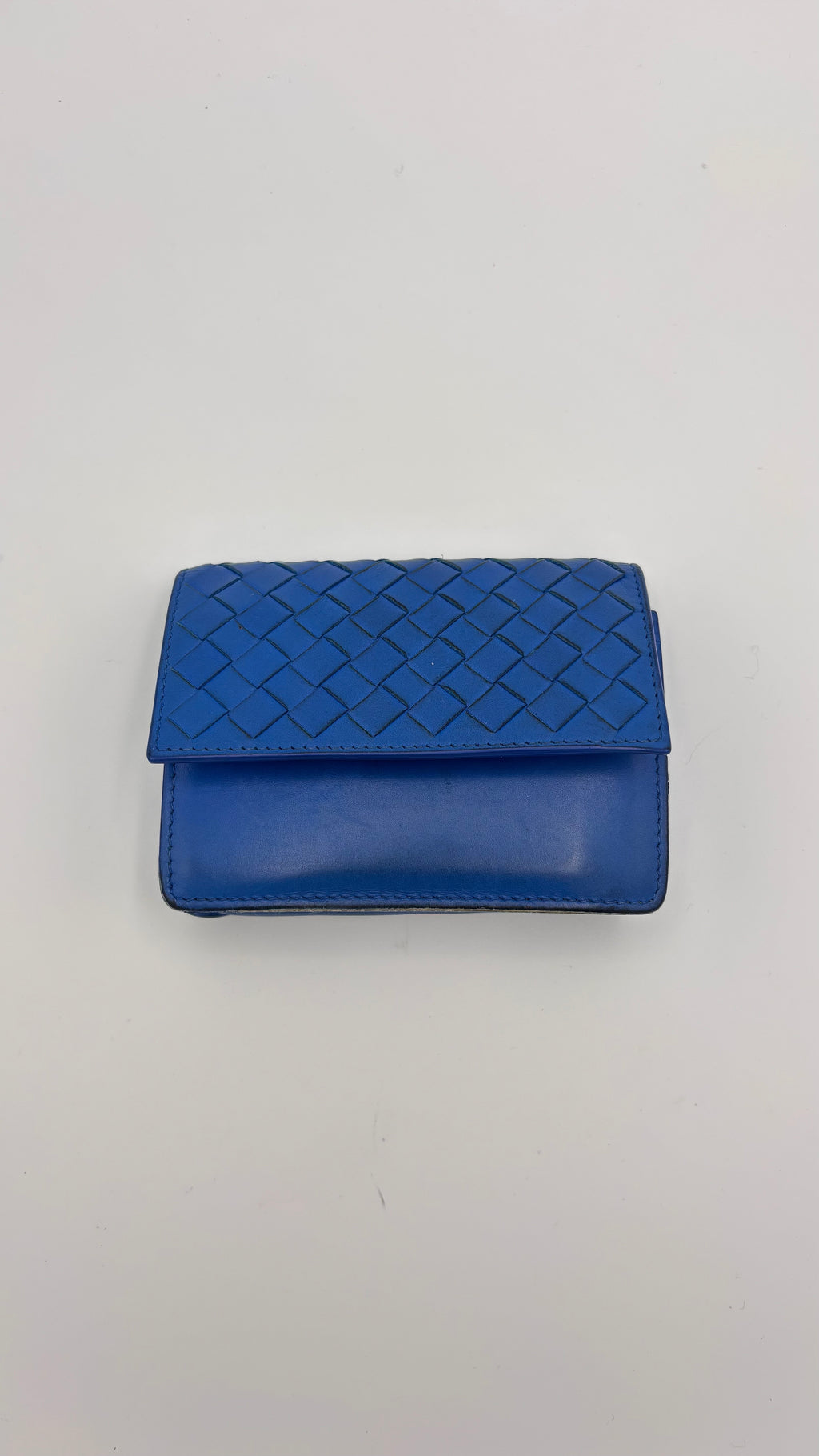 blauer Bottega Coinholder