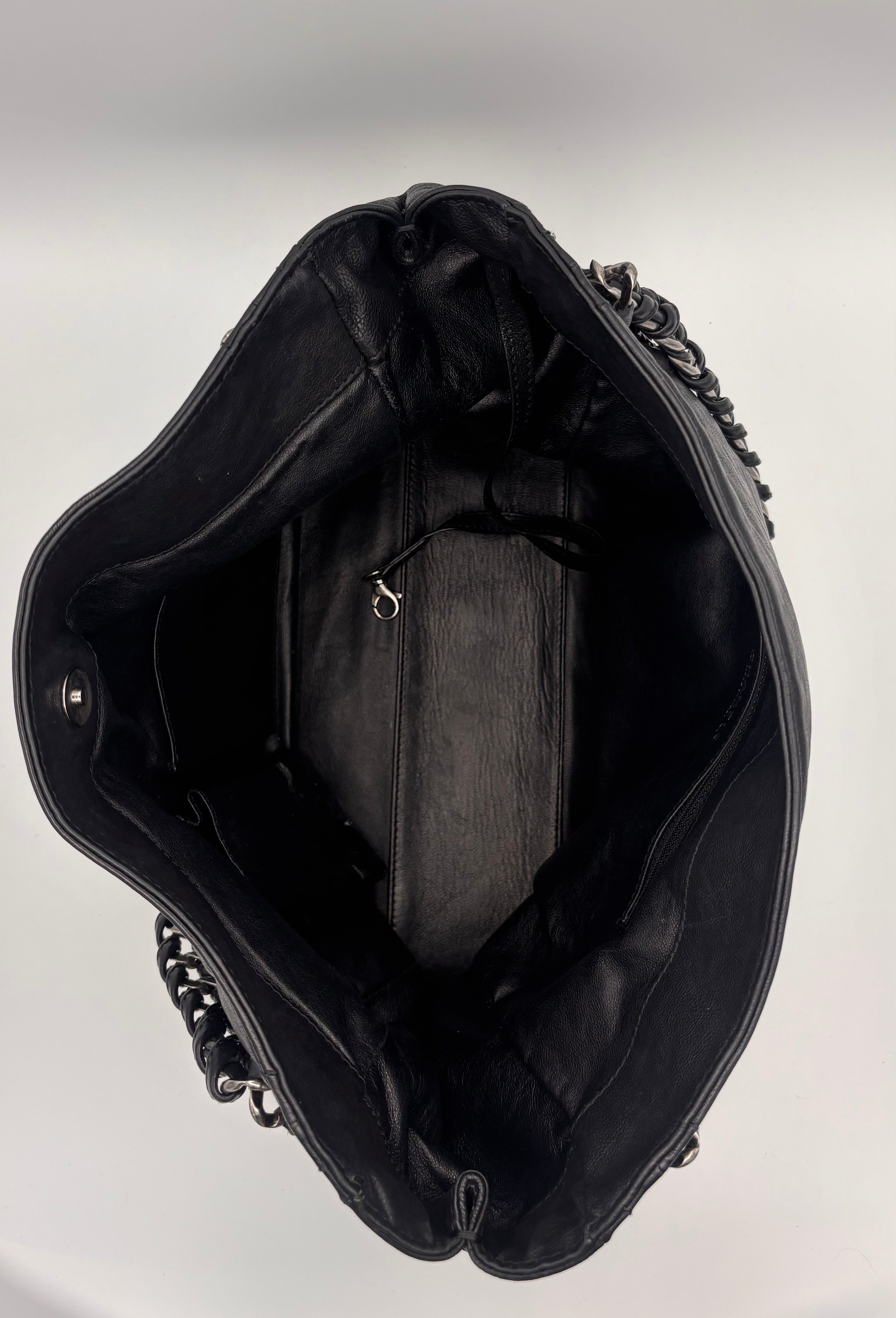 Slouchy Chanel Modern Chain Tote