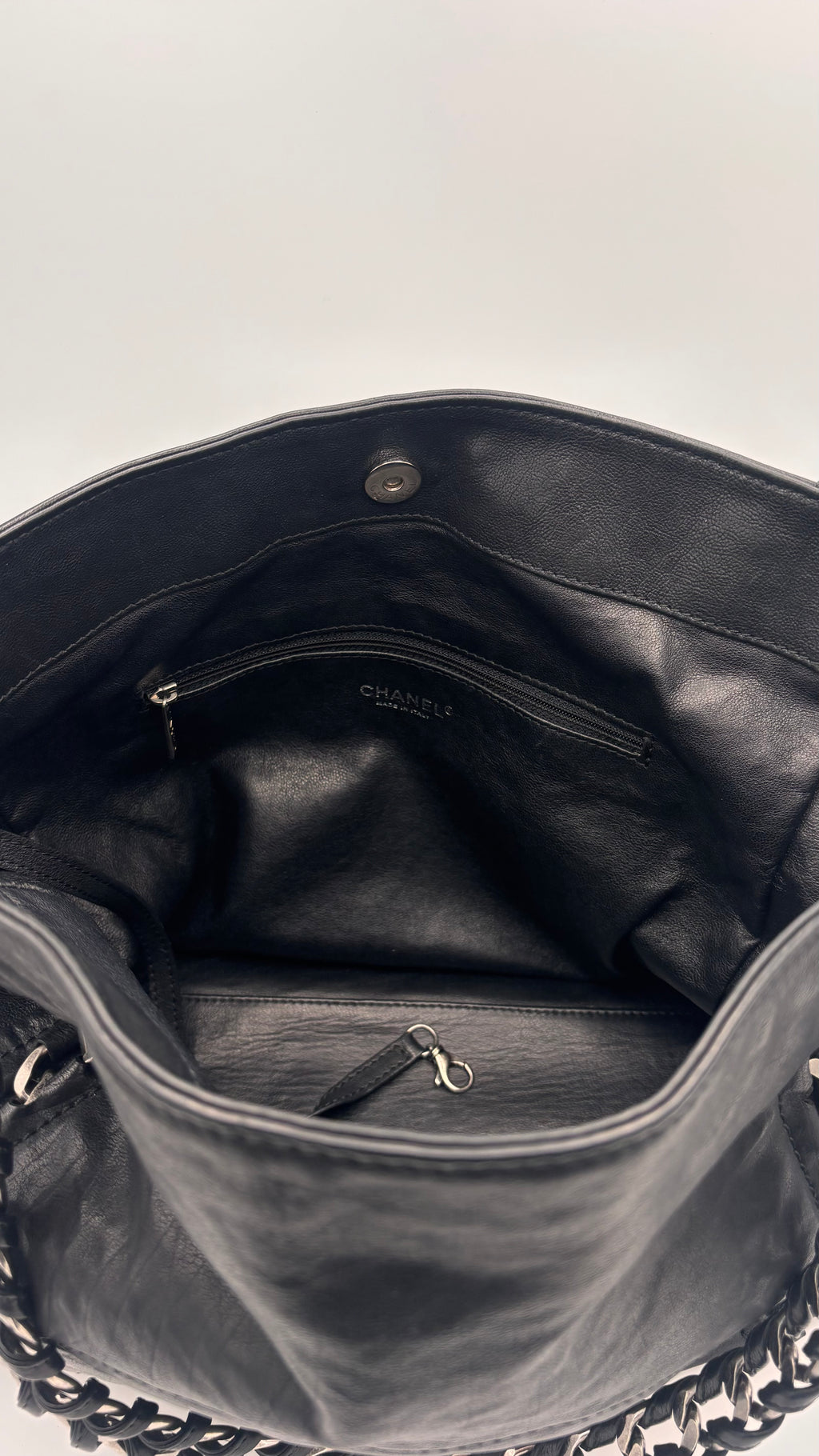 Slouchy Chanel Modern Chain Tote