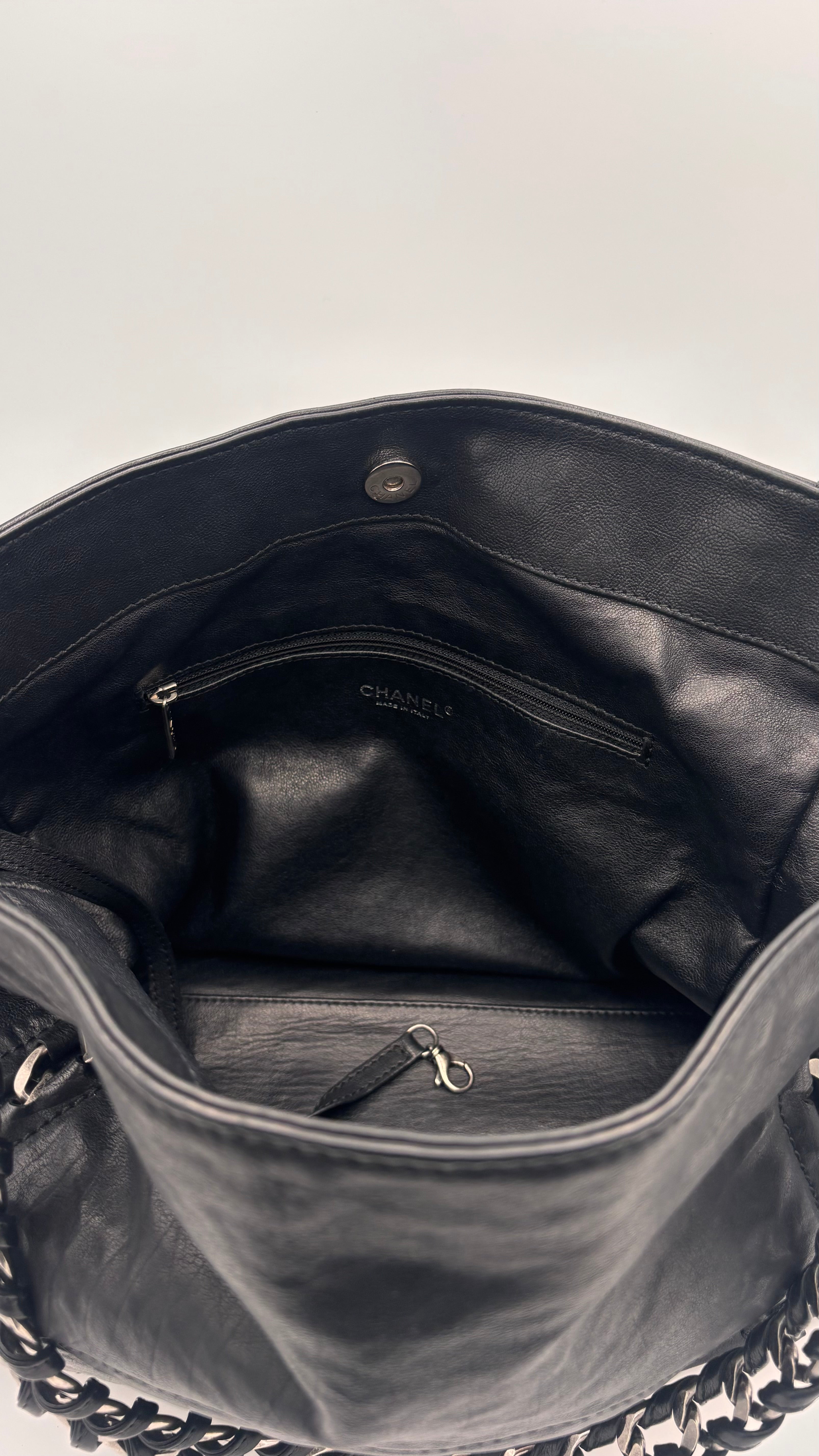 Slouchy Chanel Modern Chain Tote