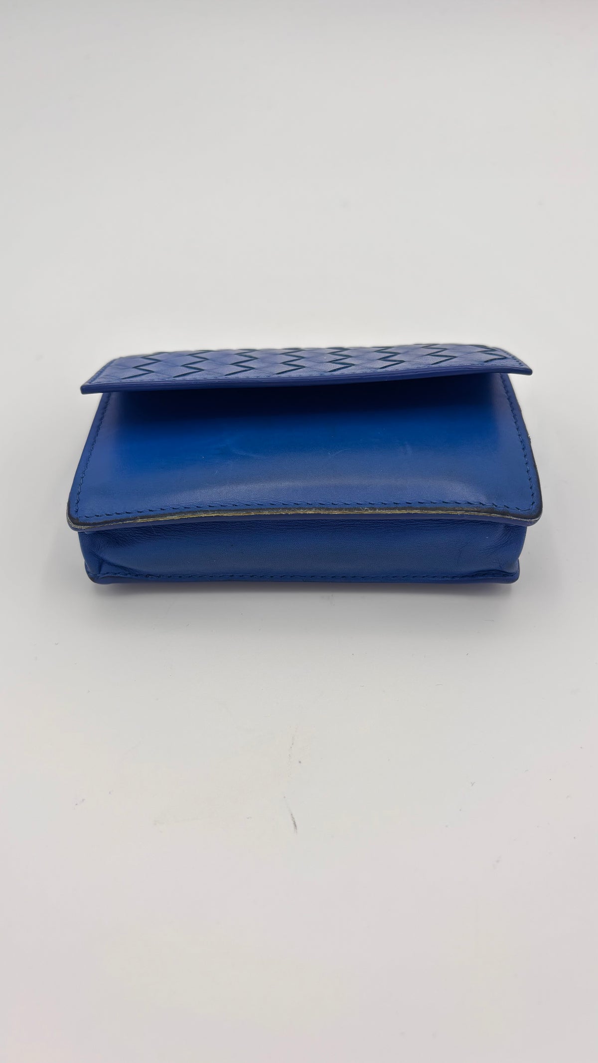 blauer Bottega Coinholder