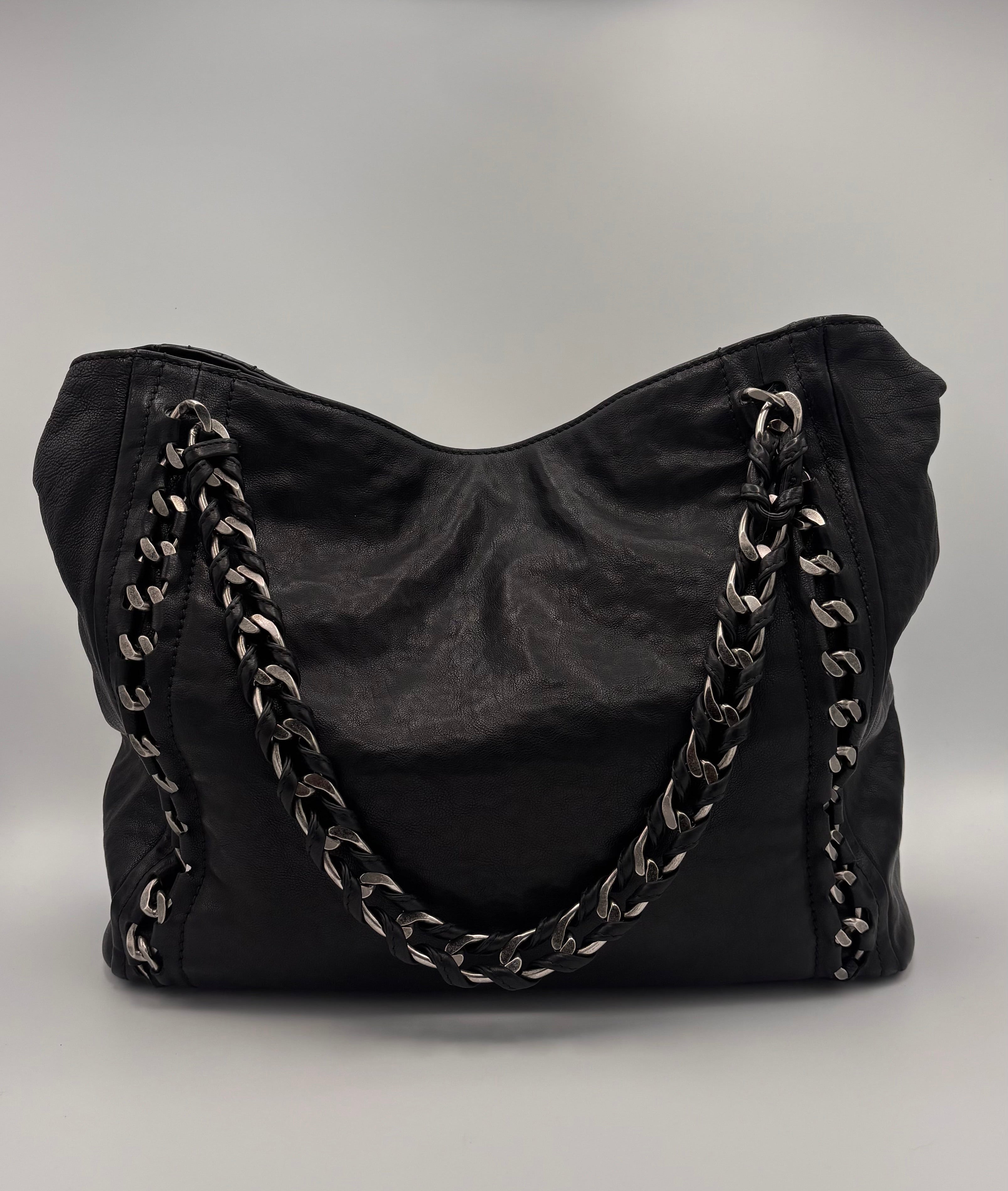 Slouchy Chanel Modern Chain Tote