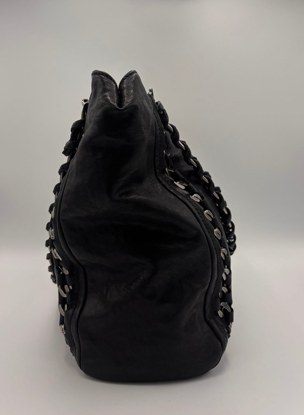 Slouchy Chanel Modern Chain Tote