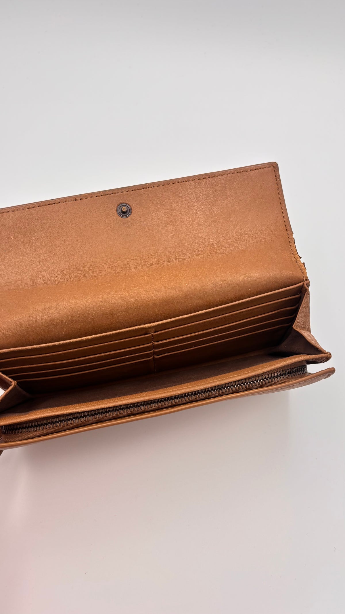 Bottega Foldover Wallet