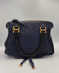 Blaue Chloé Marcie Medium Fringe Edition