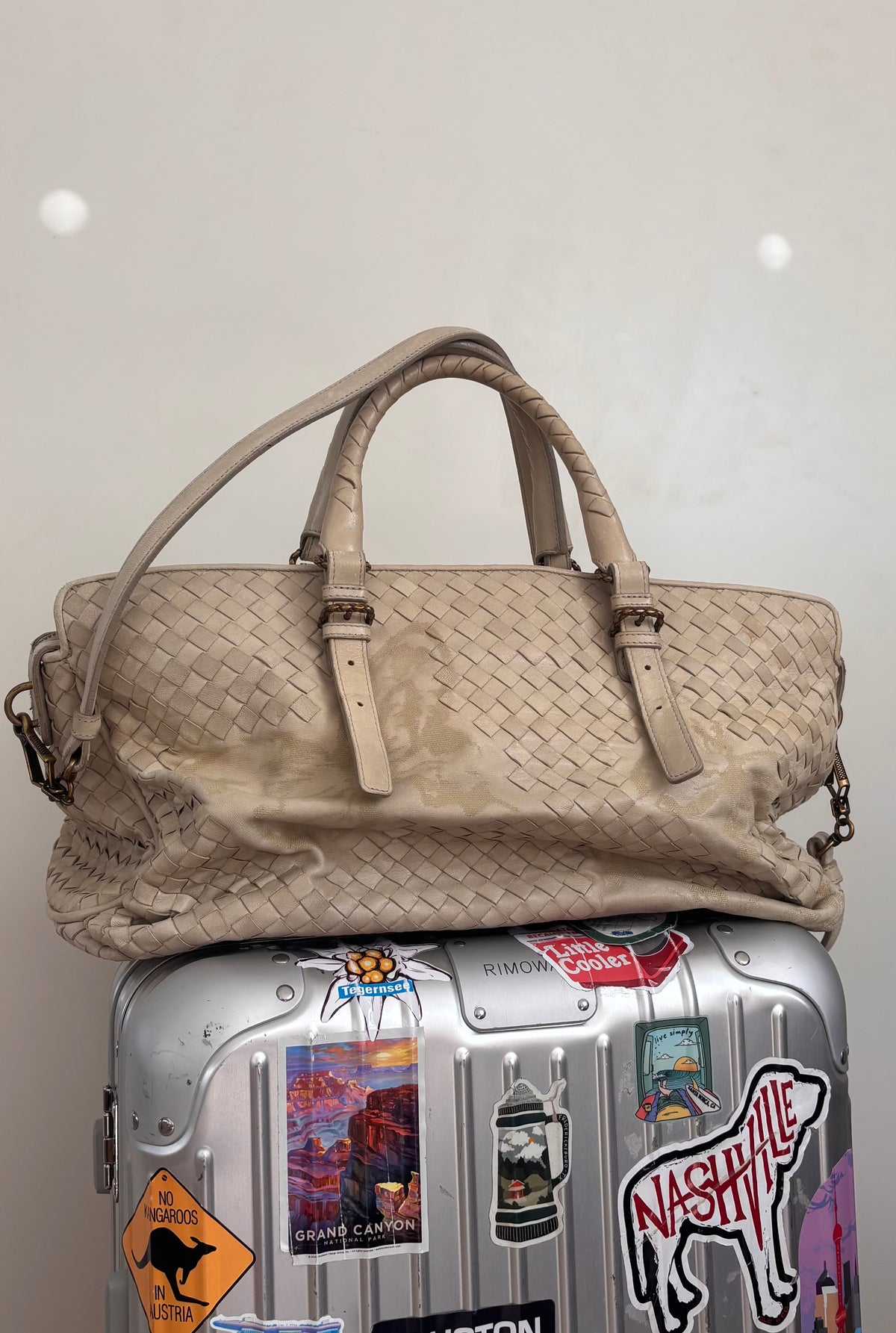 rare Bottega Travelbag