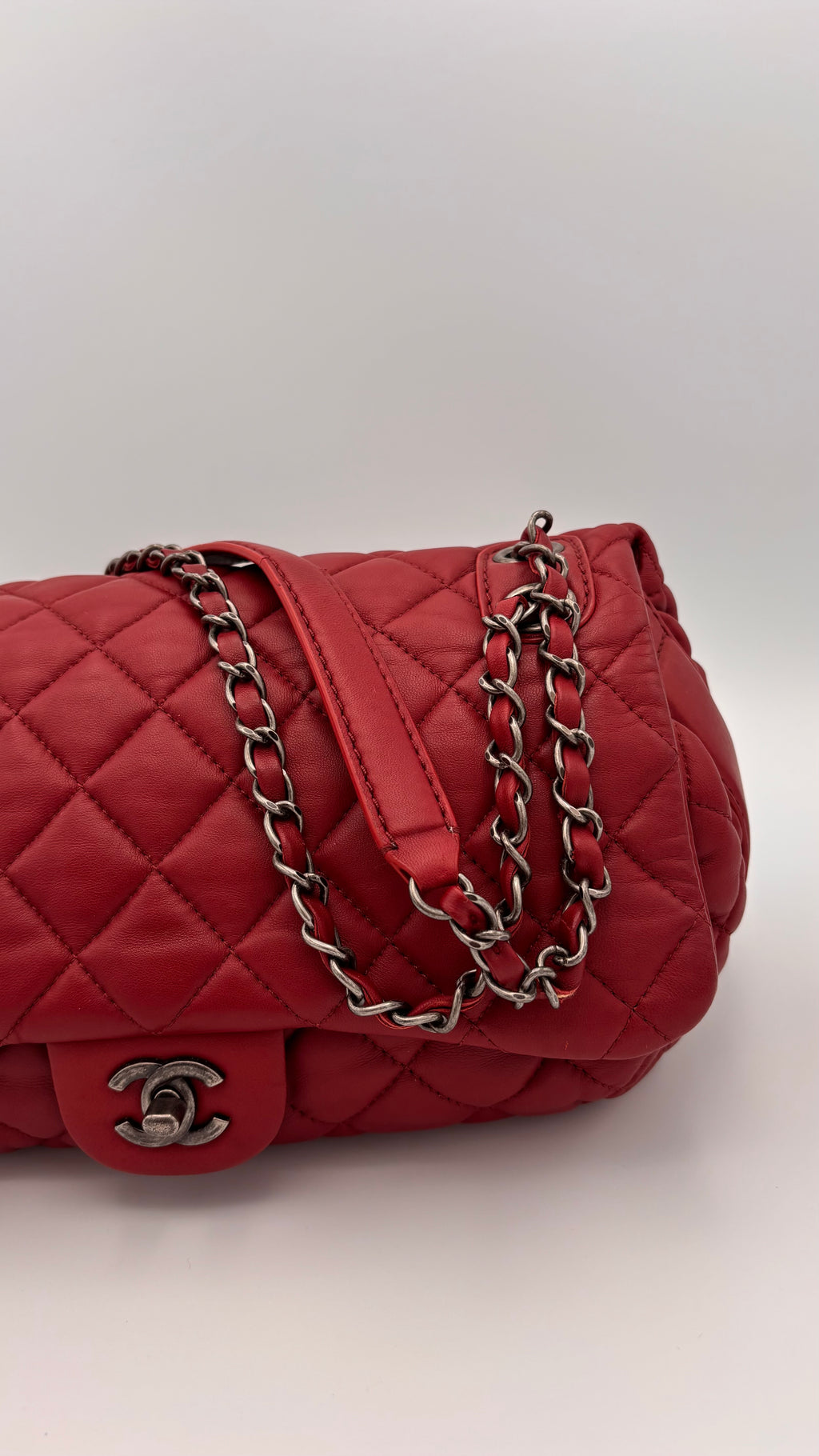 Bordeaux Chanel Classic Flap Bubble