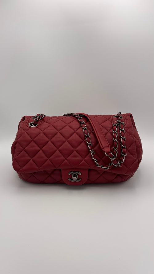 Bordeaux Chanel Classic Flap Bubble