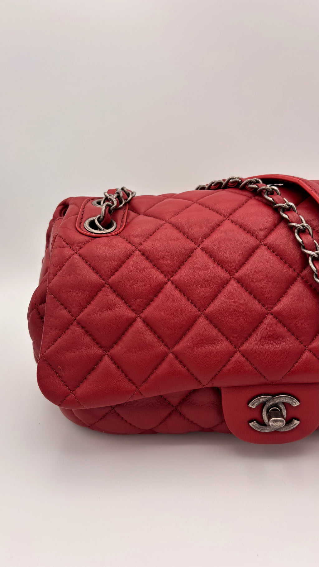 Bordeaux Chanel Classic Flap Bubble