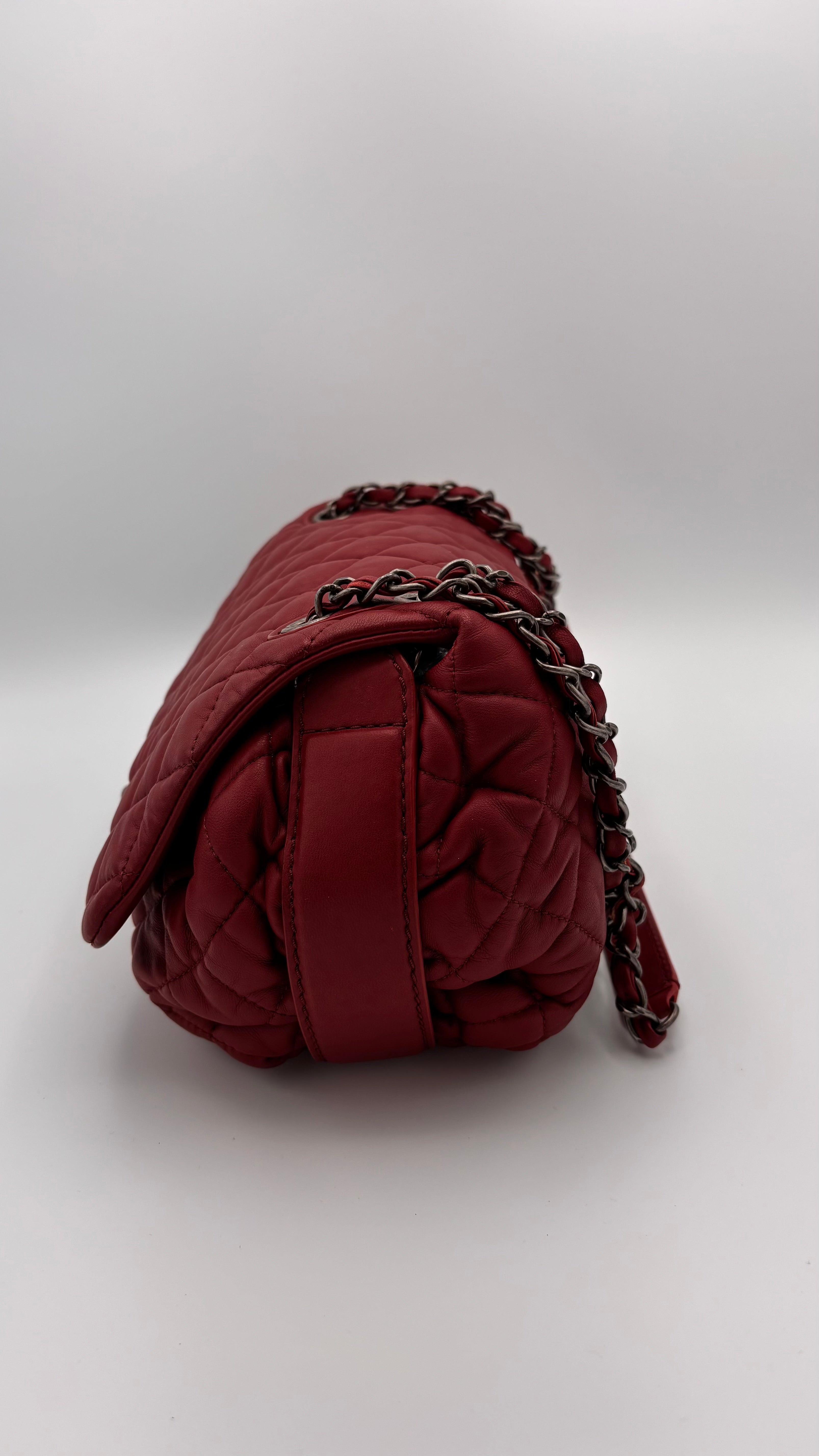 Bordeaux Chanel Classic Flap Bubble